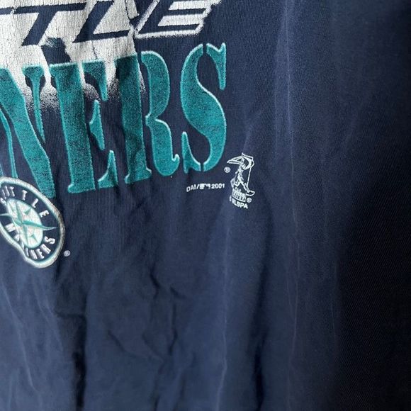 VTG 2001 Seattle Mariners Ichiro T Shirt XL - Picture 3 of 5